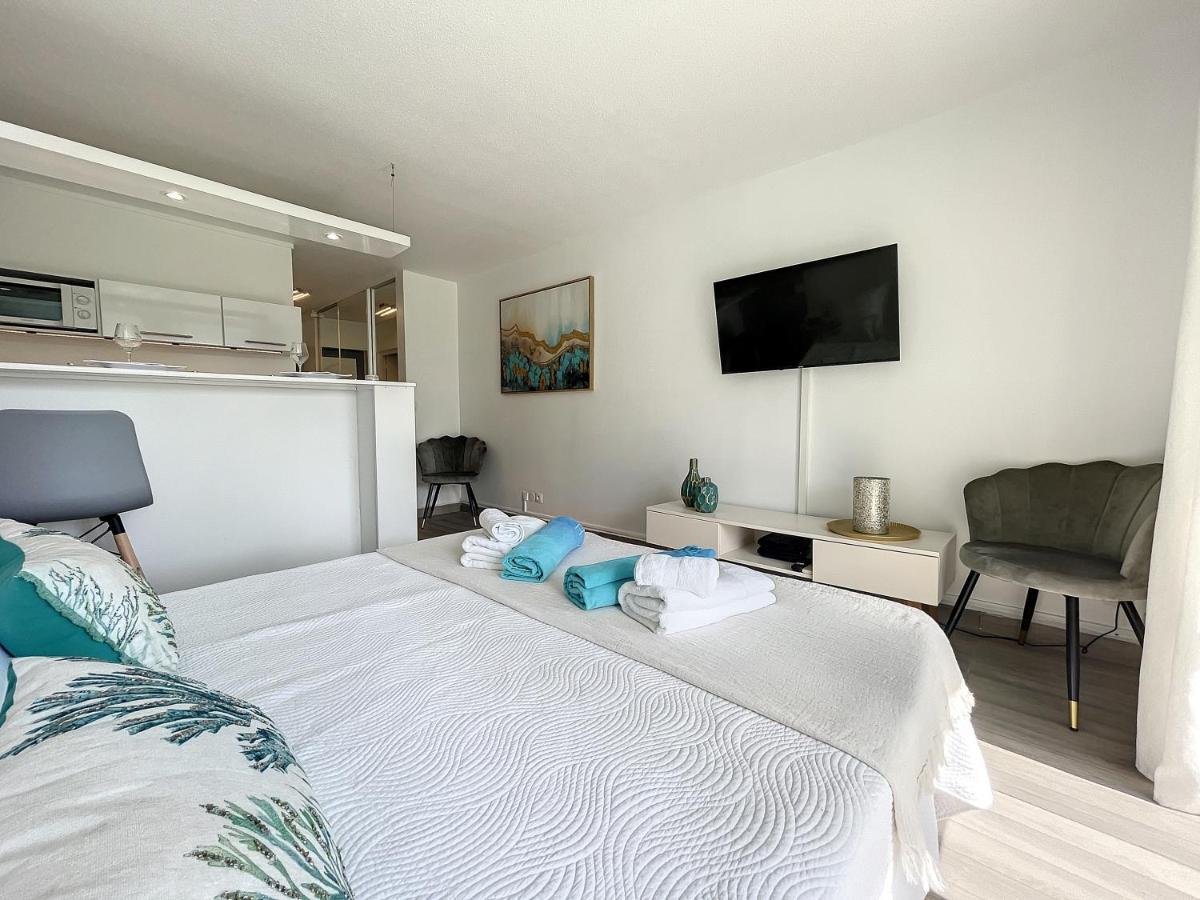 Blue Paradise Studio Avec Acces Privatif Plage Ле-Гозье Экстерьер фото